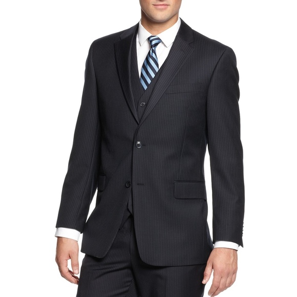 Tommy Hilfiger Tonal Stripe Classic-Fit Sport Coat